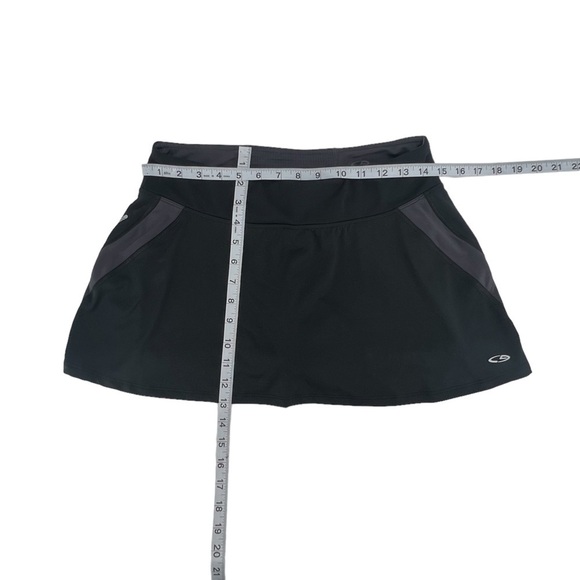 Champion Black Dri Fit Mini Sport Skort Skirt Size Medium Women’s - Picture 4 of 4